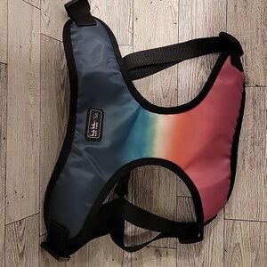 Nicole Miller Rainbow Shimmer Dog‎ Harness Size Large